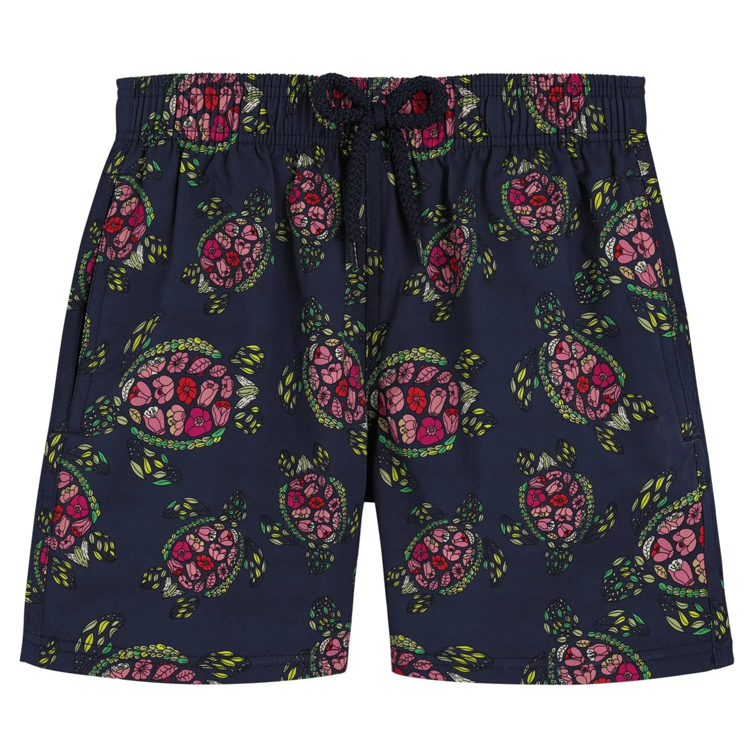 Garçon Vilebrequin Le Stretch^Maillot De Bain Court Stretch Garçon Provencal Turtles