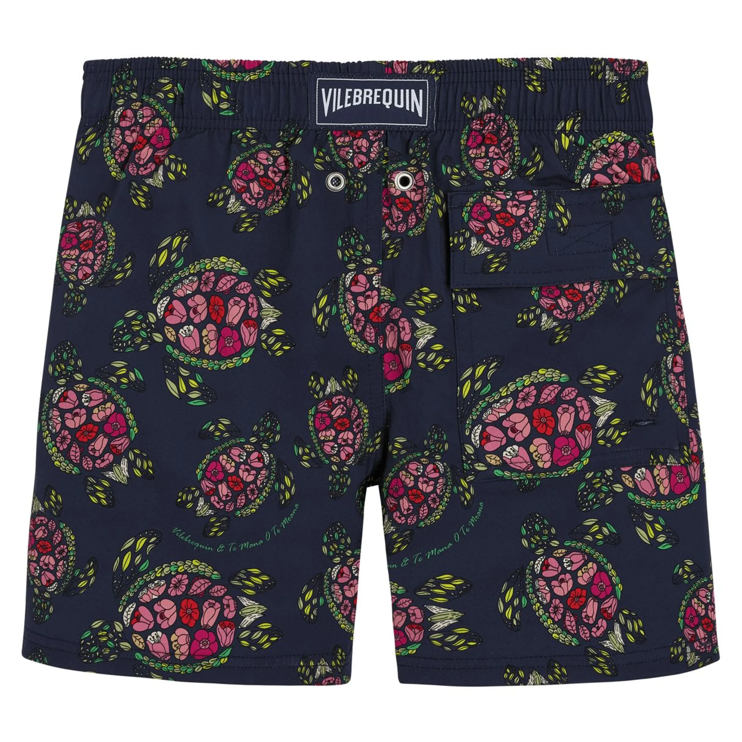 Garçon Vilebrequin Le Stretch^Maillot De Bain Court Stretch Garçon Provencal Turtles