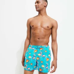 Homme Vilebrequin Le Stretch^Maillot De Bain Court Stretch Homme Neo Medusa