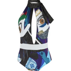 Femme Vilebrequin Une Pièce^Maillot De Bain Decollete Une Pièce Femme Envoutement - X Deux Femmes Noires