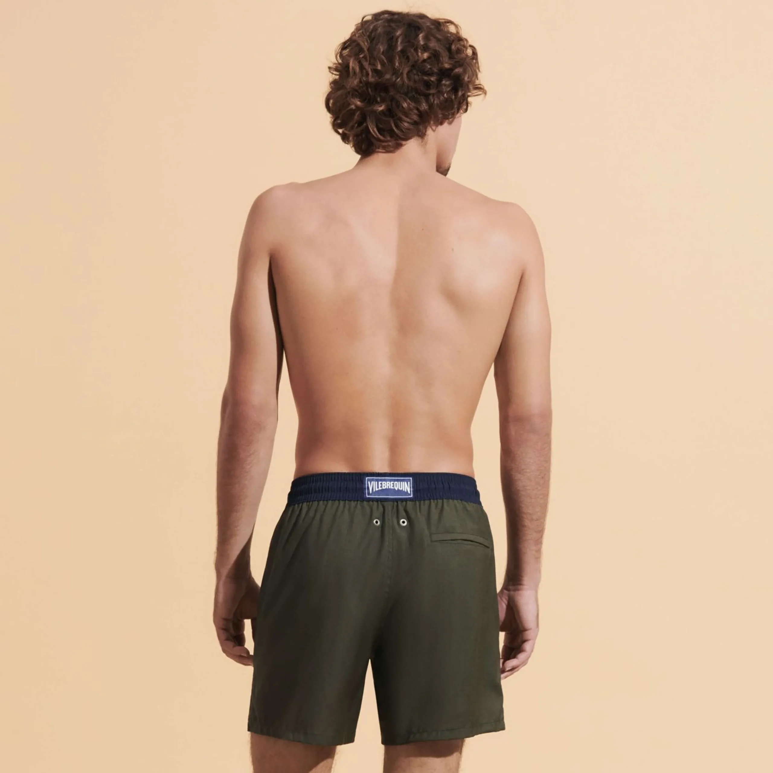 Homme Vilebrequin L'Iconique Moorea^Maillot De Bain En Laine Merinos Homme Bicolore