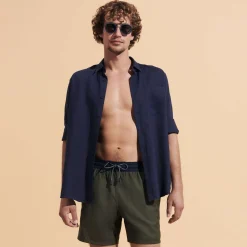 Homme Vilebrequin L'Iconique Moorea^Maillot De Bain En Laine Merinos Homme Bicolore