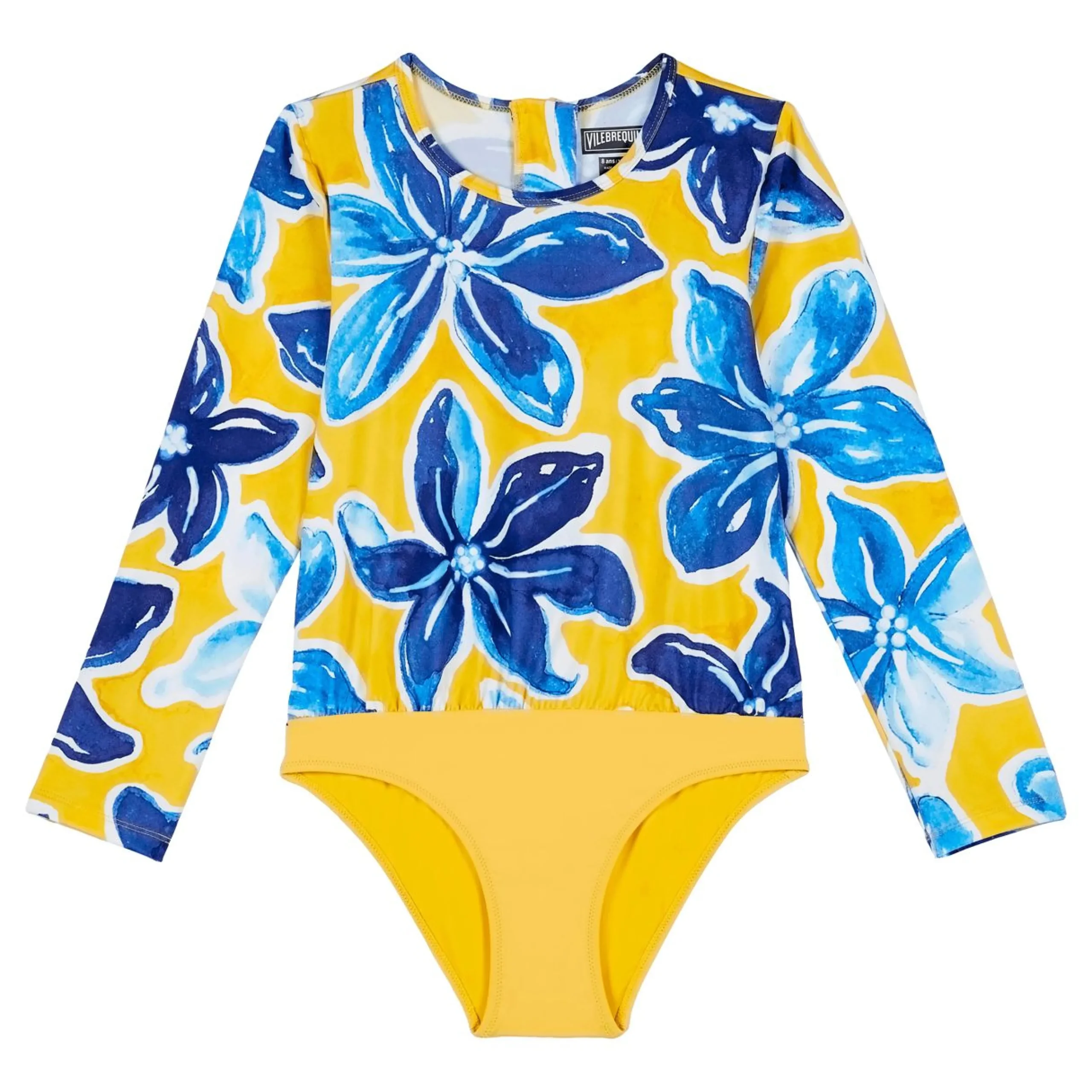 Fille Vilebrequin Une Pièce^Maillot De Bain Fille Anti Uv Fermeture Zippee Raiatea