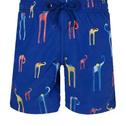 Garçon Vilebrequin Le Brodé^Maillot De Bain Garçon Brodé Giaco Elephant