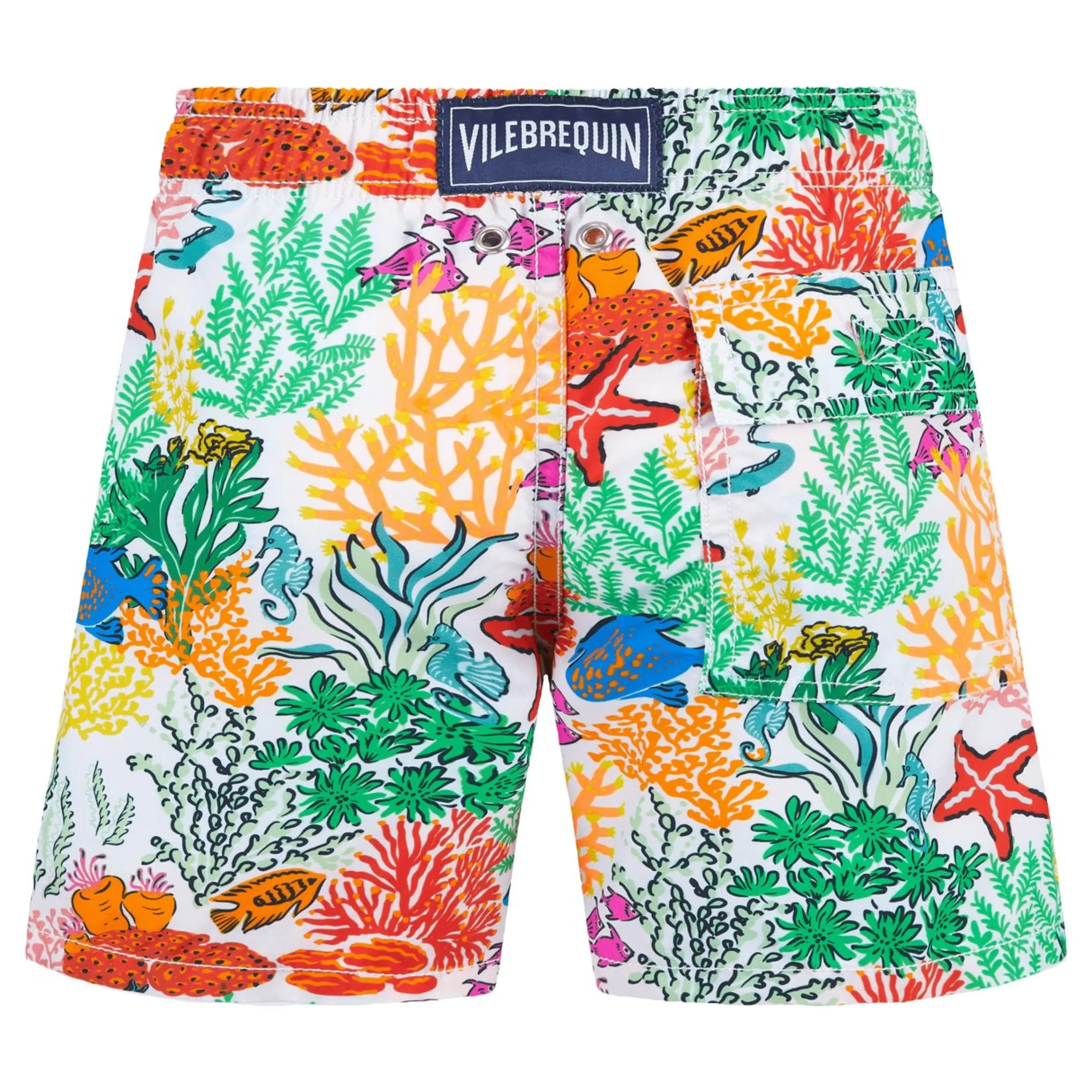 Garçon Vilebrequin L'Iconique^Maillot De Bain Garçon Fonds Marins Multicolores
