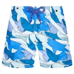 Garçon Vilebrequin L'Iconique^Maillot De Bain Garçon Sharks All Around