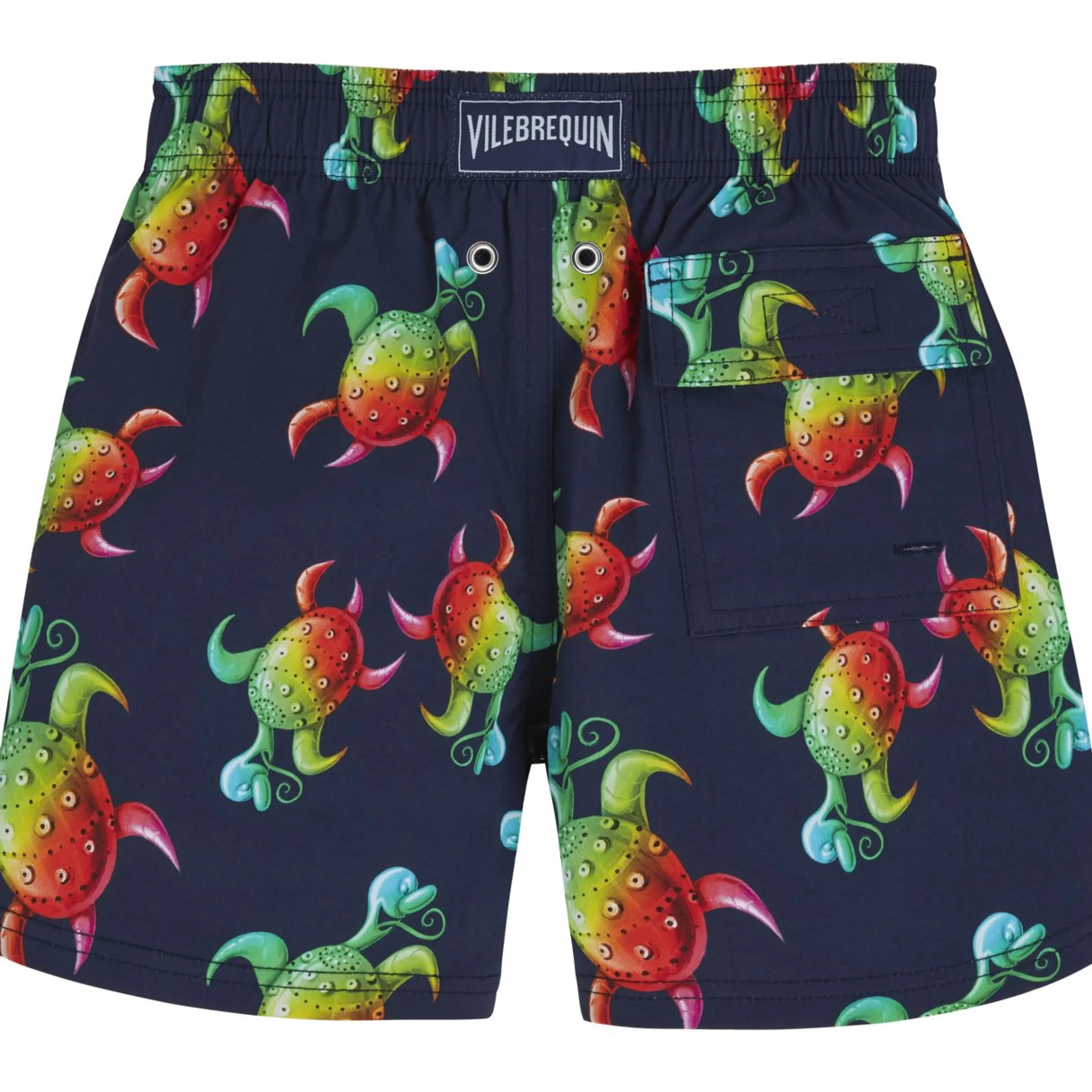 Garçon Vilebrequin Le Stretch^Maillot De Bain Garçon Stretch Tortues Rainbow Multicolor - X Kenny Scharf