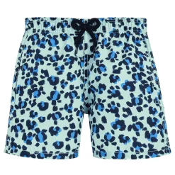 Garçon Vilebrequin L'Iconique^Maillot De Bain Garçon Turtles Leopard