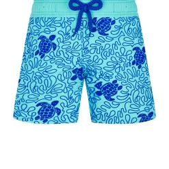 Garçon Vilebrequin L'Iconique^Maillot De Bain Garçon Turtles Splash Flocke