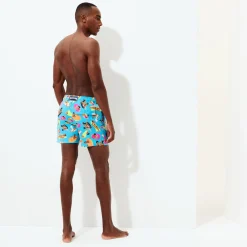 Homme Vilebrequin Le Stretch^Maillot De Bain Homme - X Derrick Adams