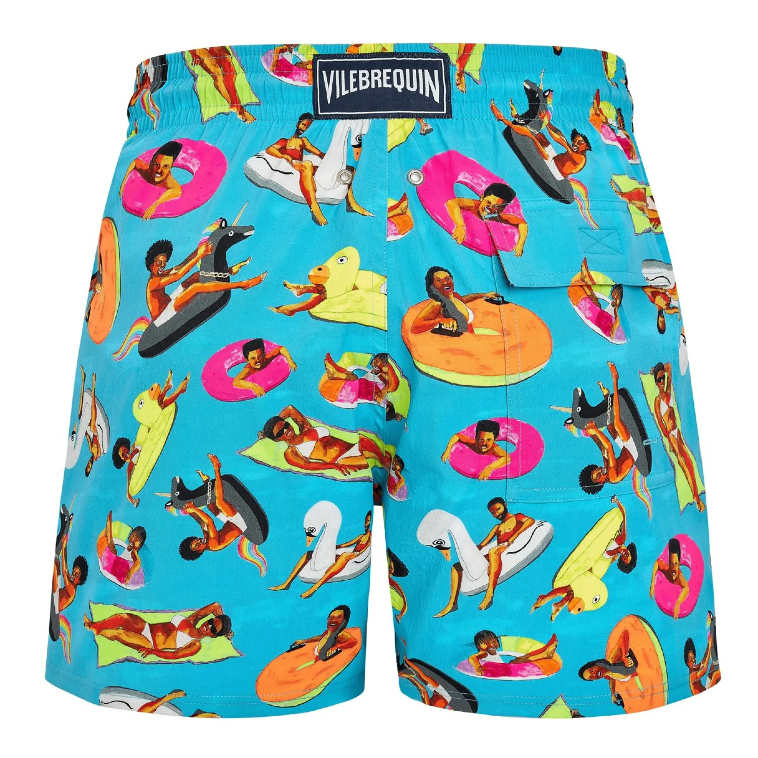 Homme Vilebrequin Le Stretch^Maillot De Bain Homme - X Derrick Adams