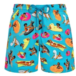 Homme Vilebrequin Le Stretch^Maillot De Bain Homme - X Derrick Adams