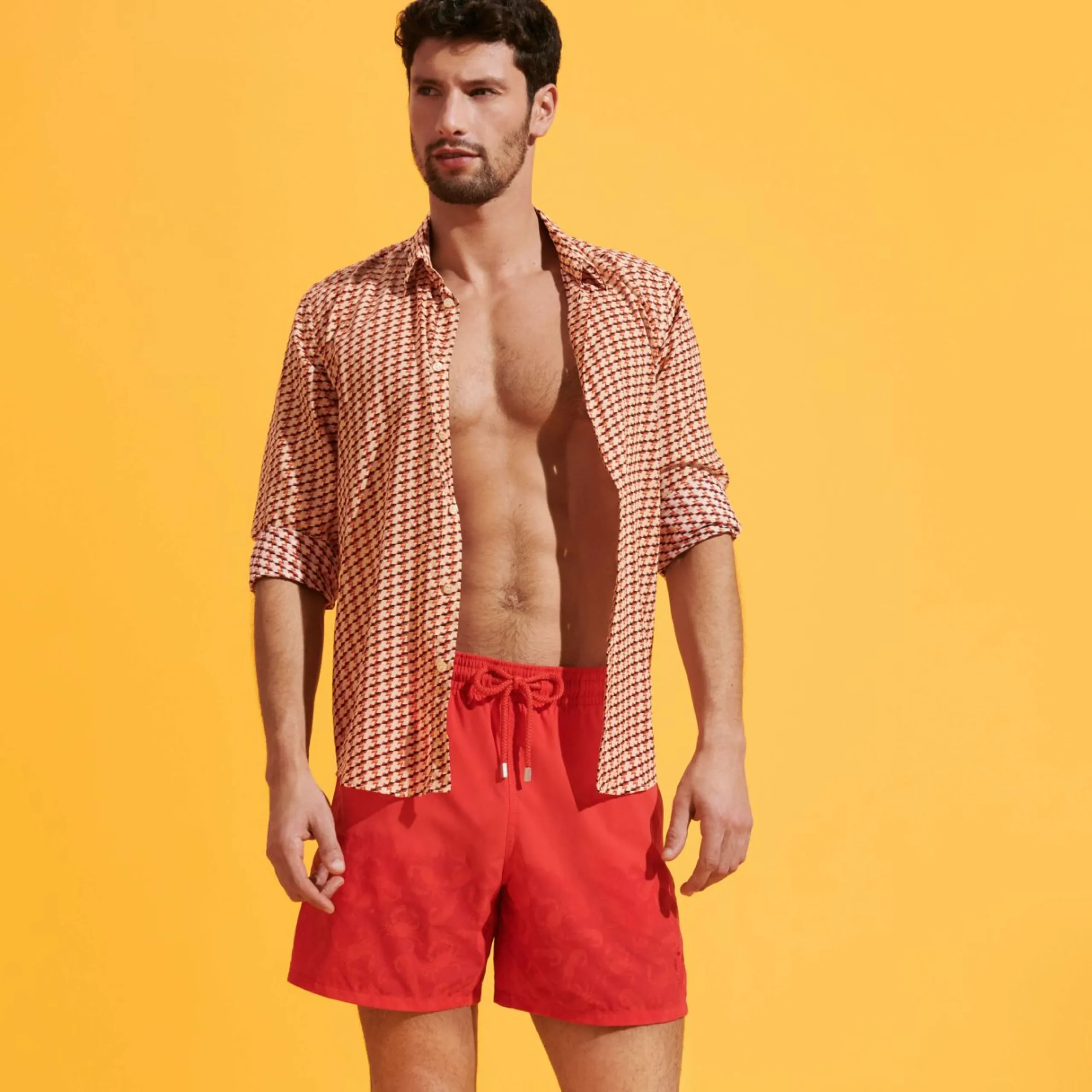 Homme Vilebrequin L'Iconique Moorea^Maillot De Bain Homme Aquareactif Crabs & Shrimps