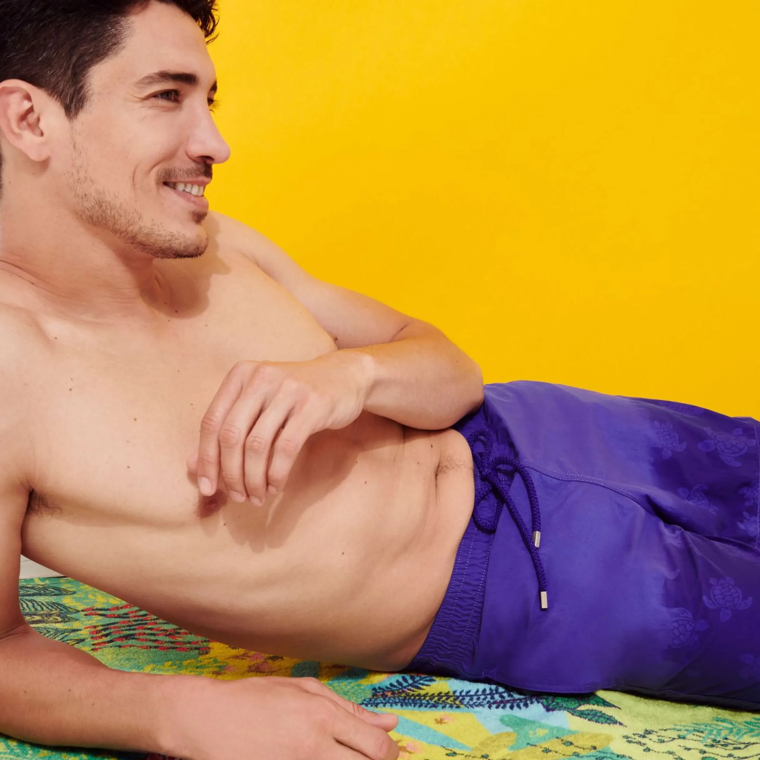 Homme Vilebrequin L'Iconique Moorea^Maillot De Bain Homme Aquareactif Ronde De Tortues