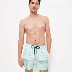 Homme Vilebrequin L'Iconique Moorea^Maillot De Bain Homme Bandana - X Bape® Black