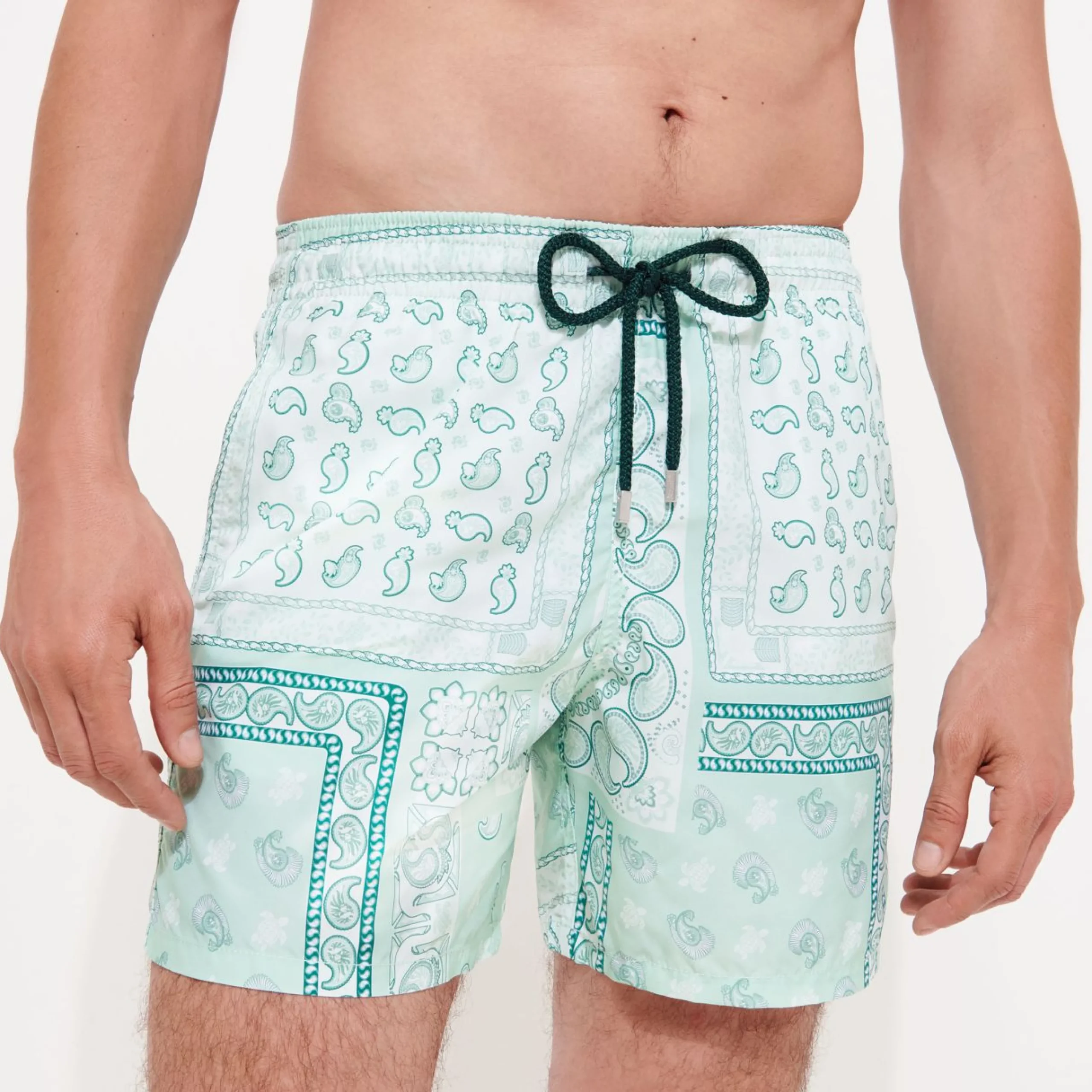 Homme Vilebrequin L'Iconique Moorea^Maillot De Bain Homme Bandana - X Bape® Black