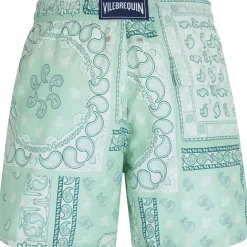 Homme Vilebrequin L'Iconique Moorea^Maillot De Bain Homme Bandana - X Bape® Black