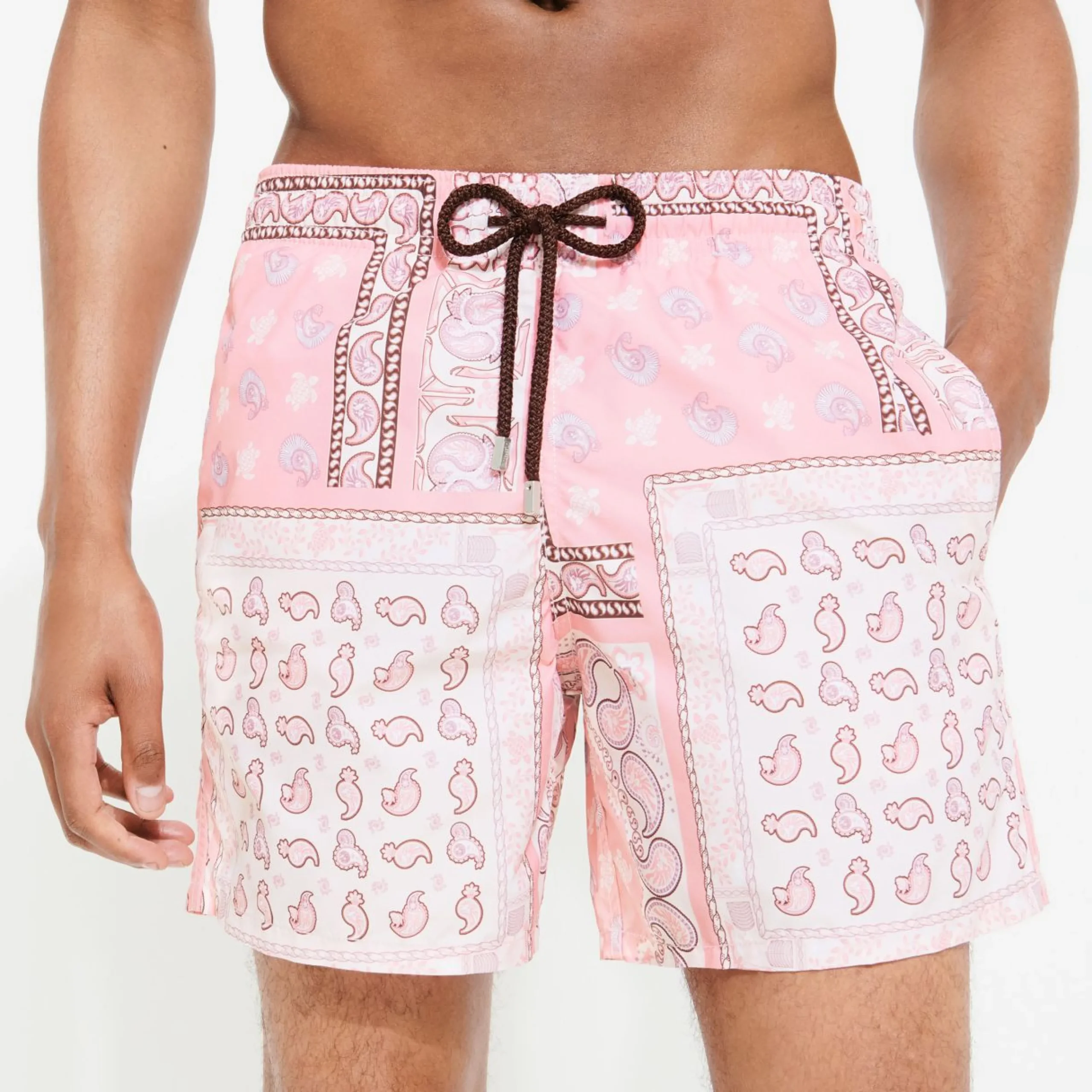 Homme Vilebrequin L'Iconique Moorea^Maillot De Bain Homme Bandana - X Bape® Black