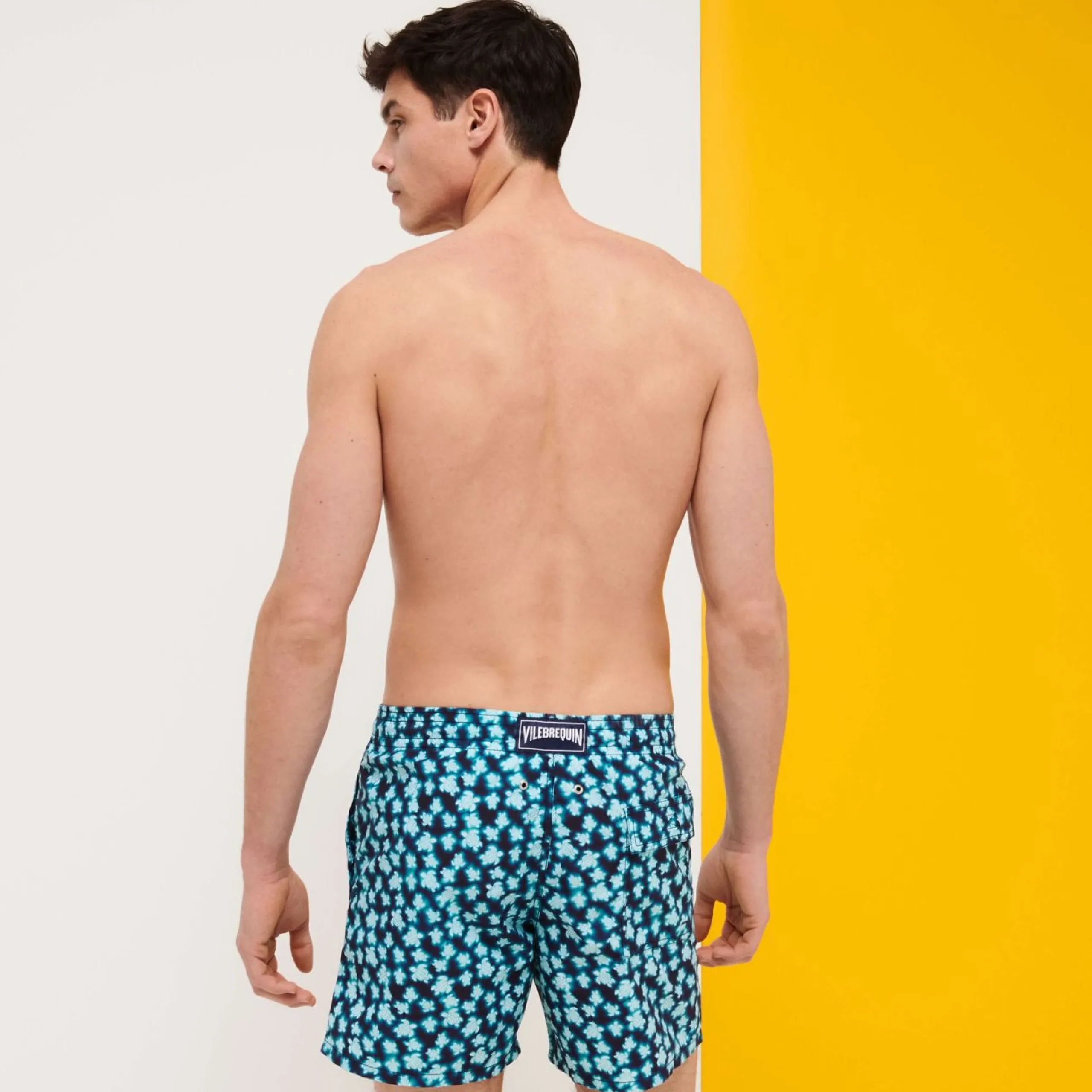 Homme Vilebrequin L'Iconique Moorea^Maillot De Bain Homme Blurred Turtles