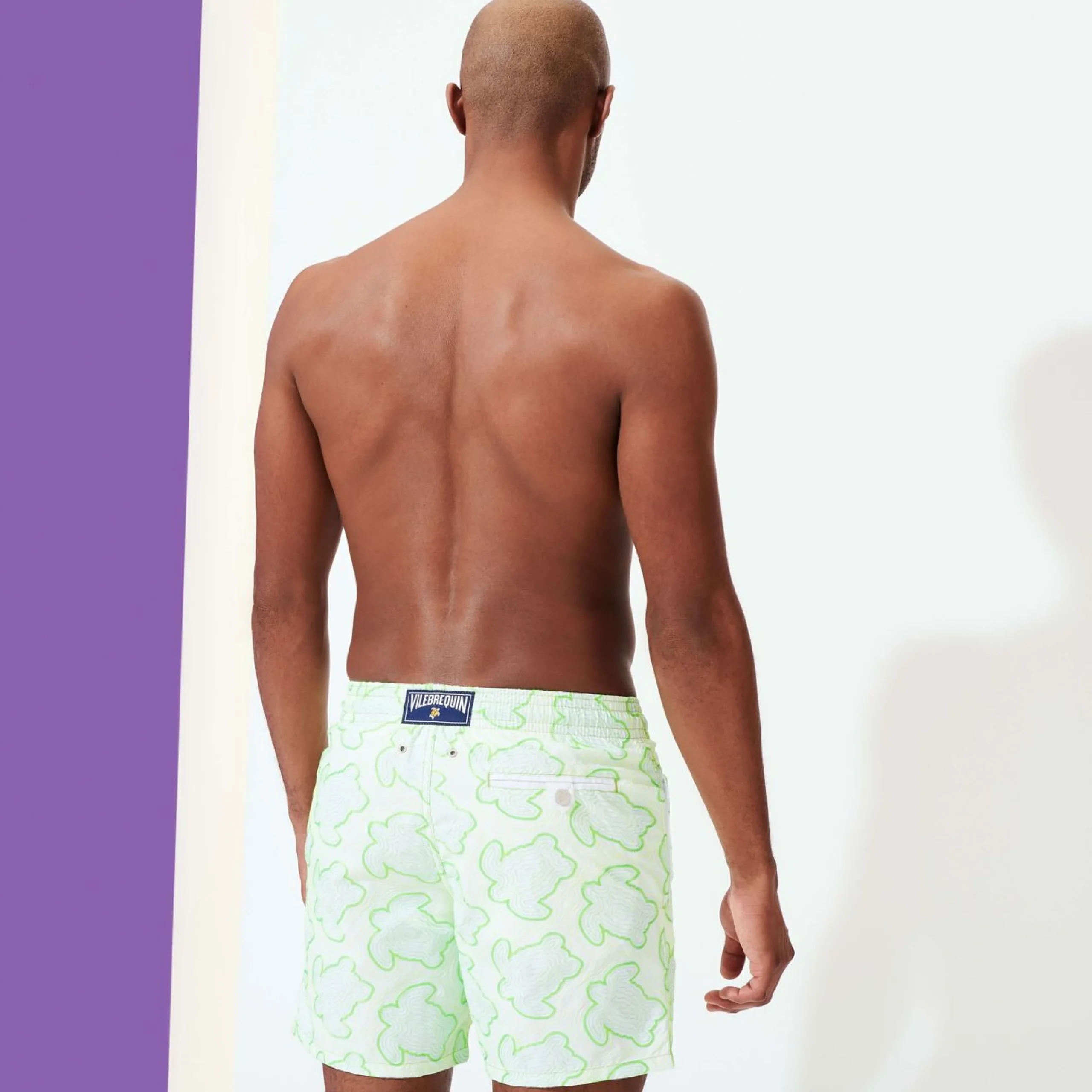 Homme Vilebrequin Le Brodé^Maillot De Bain Homme Brodé 2017 Tortues Hypnotiques - Edition Limitee