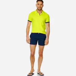 Homme Vilebrequin La Ceinture Plate^Maillot De Bain Homme Court Stretch Ceinture Plate Prince De Galles
