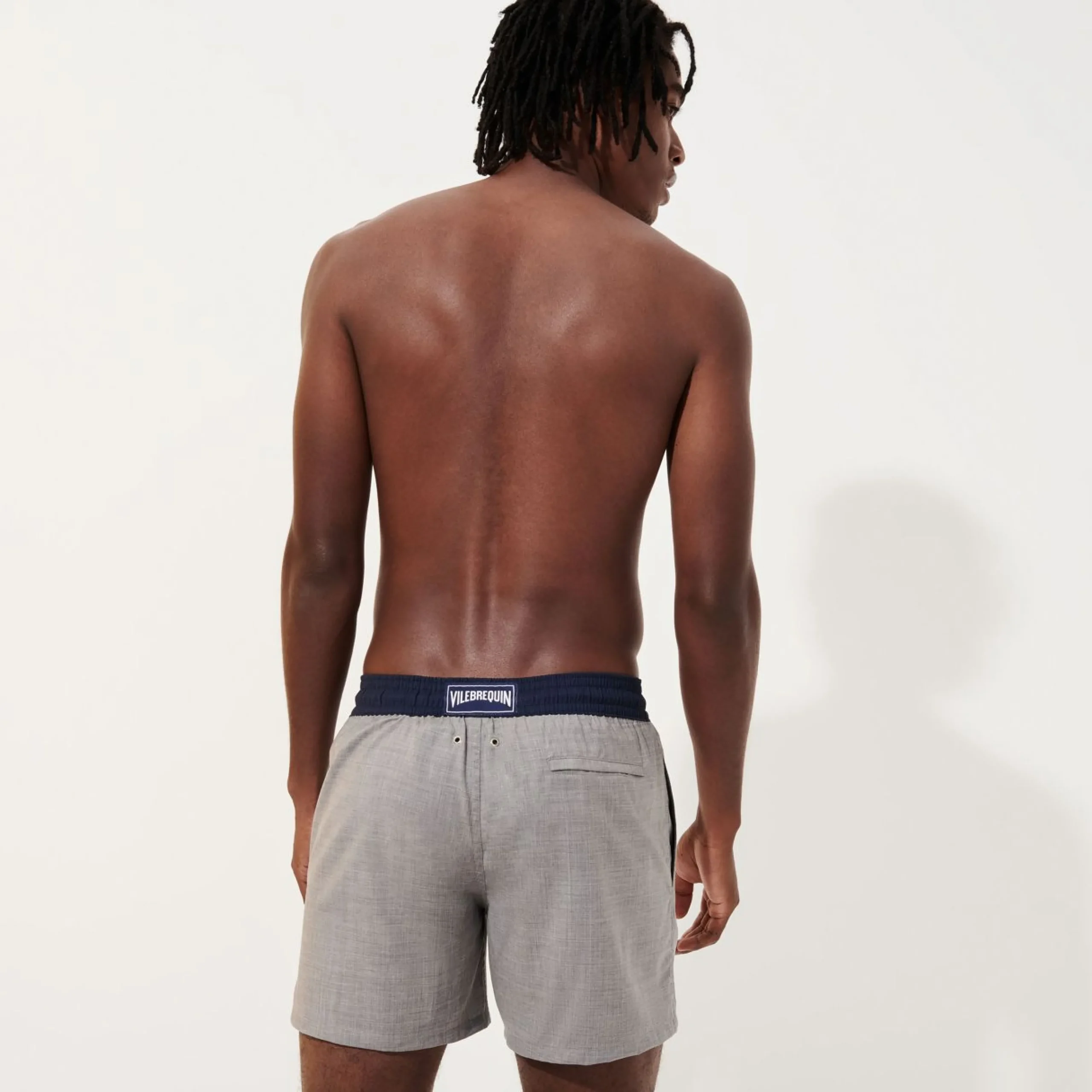 Homme Vilebrequin L'Iconique Moorea^Maillot De Bain Homme En Laine Merinos Super 120'S - X The Woolmark Company