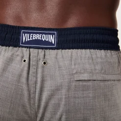 Homme Vilebrequin L'Iconique Moorea^Maillot De Bain Homme En Laine Merinos Super 120'S - X The Woolmark Company