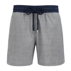 Homme Vilebrequin L'Iconique Moorea^Maillot De Bain Homme En Laine Merinos Super 120'S - X The Woolmark Company