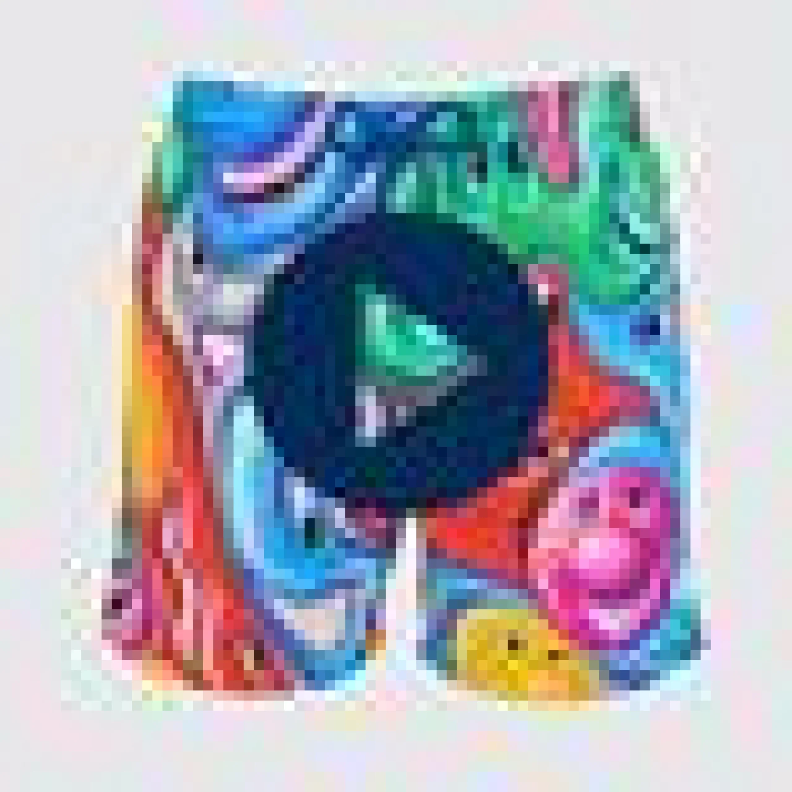 Homme Vilebrequin L'Iconique Moorea^Maillot De Bain Homme Faces In Places - X Kenny Scharf