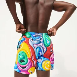 Homme Vilebrequin L'Iconique Moorea^Maillot De Bain Homme Faces In Places - X Kenny Scharf