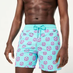 Homme Vilebrequin L'Iconique Moorea^Maillot De Bain Homme Floque Nola - X John M Armleder