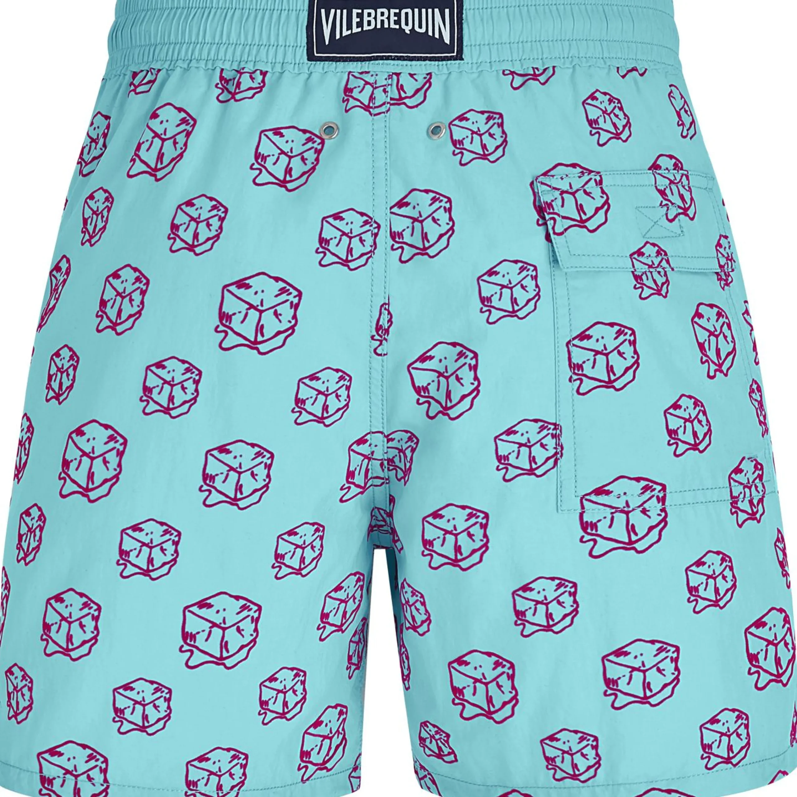 Homme Vilebrequin L'Iconique Moorea^Maillot De Bain Homme Floque Nola - X John M Armleder