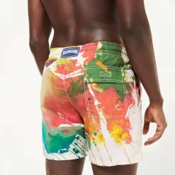 Homme Vilebrequin L'Iconique Moorea^Maillot De Bain Homme Gra - X John M Armleder