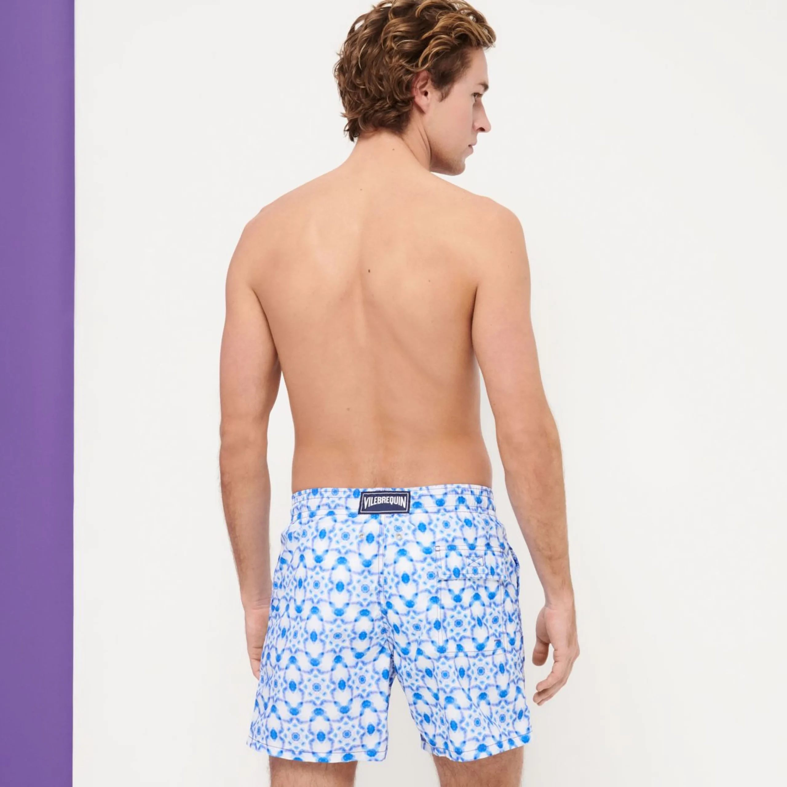 Homme Vilebrequin L'Iconique Moorea^Maillot De Bain Homme Ikat Medusa