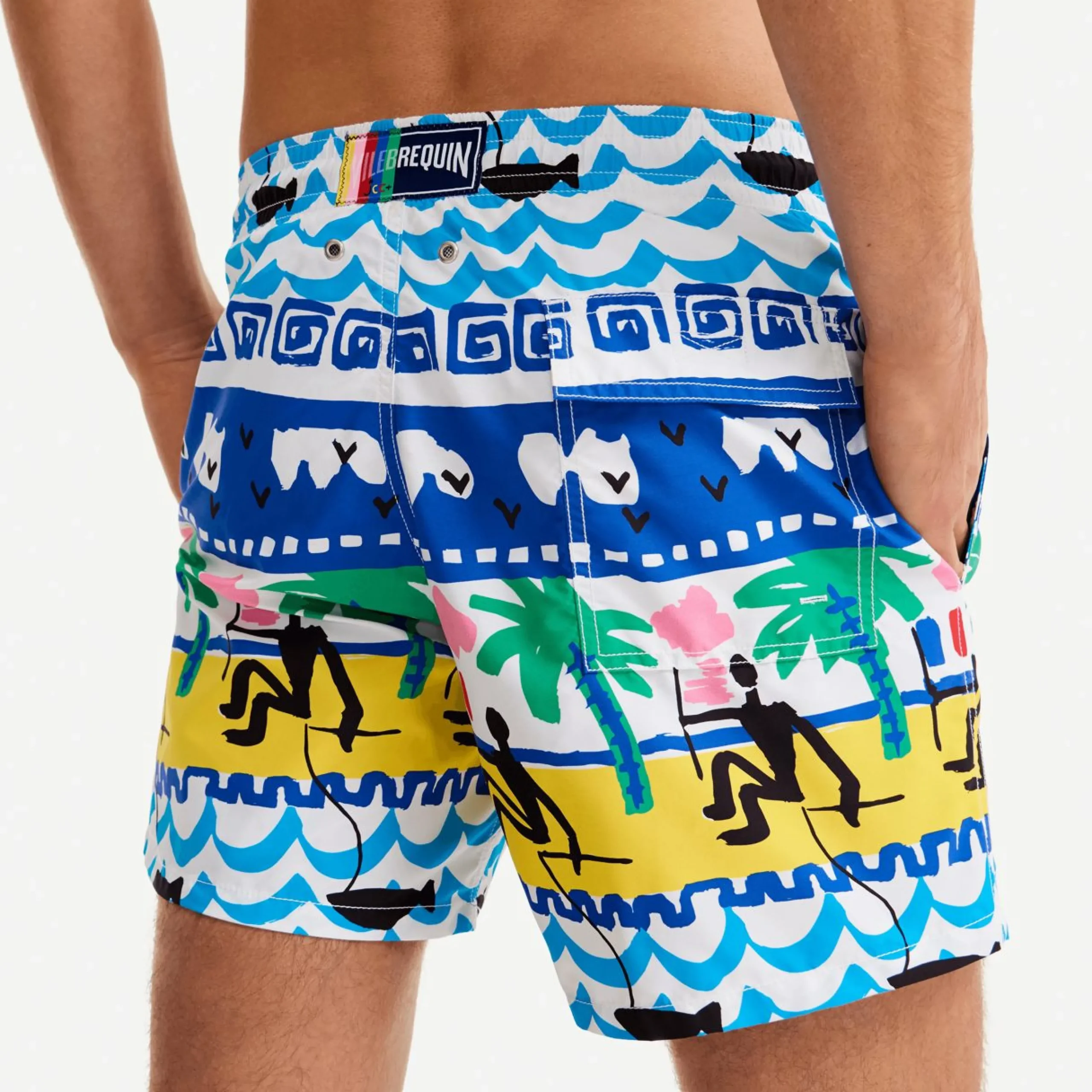 Homme Vilebrequin L'Iconique Moorea^Maillot De Bain Homme La Mer - X Jcc+ - Edition Limitee