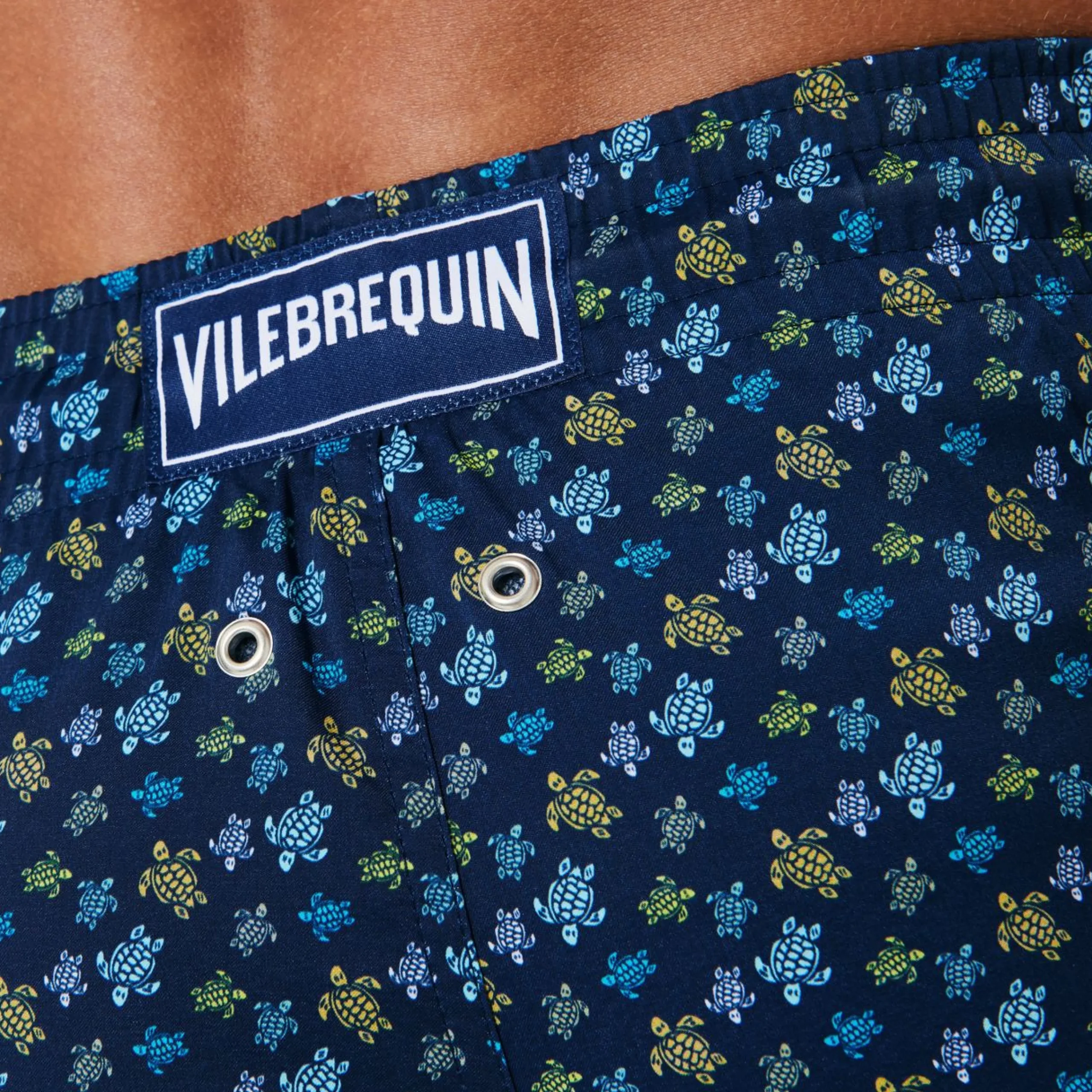 Homme Vilebrequin Le Court^Maillot De Bain Homme Micro Tortues Rainbow