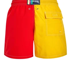 Homme Vilebrequin L'Iconique Moorea^Maillot De Bain Homme Multicolore Brodérie Placee Requin - X Jcc+ - Edition Limitee