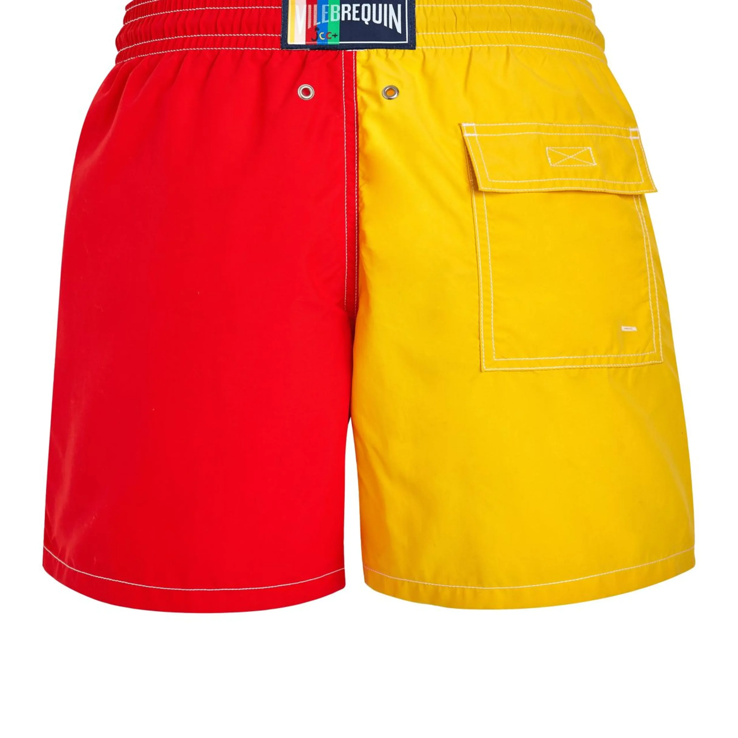Homme Vilebrequin L'Iconique Moorea^Maillot De Bain Homme Multicolore Brodérie Placee Requin - X Jcc+ - Edition Limitee