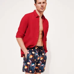 Homme Vilebrequin L'Iconique Moorea^Maillot De Bain Homme Neo Medusa