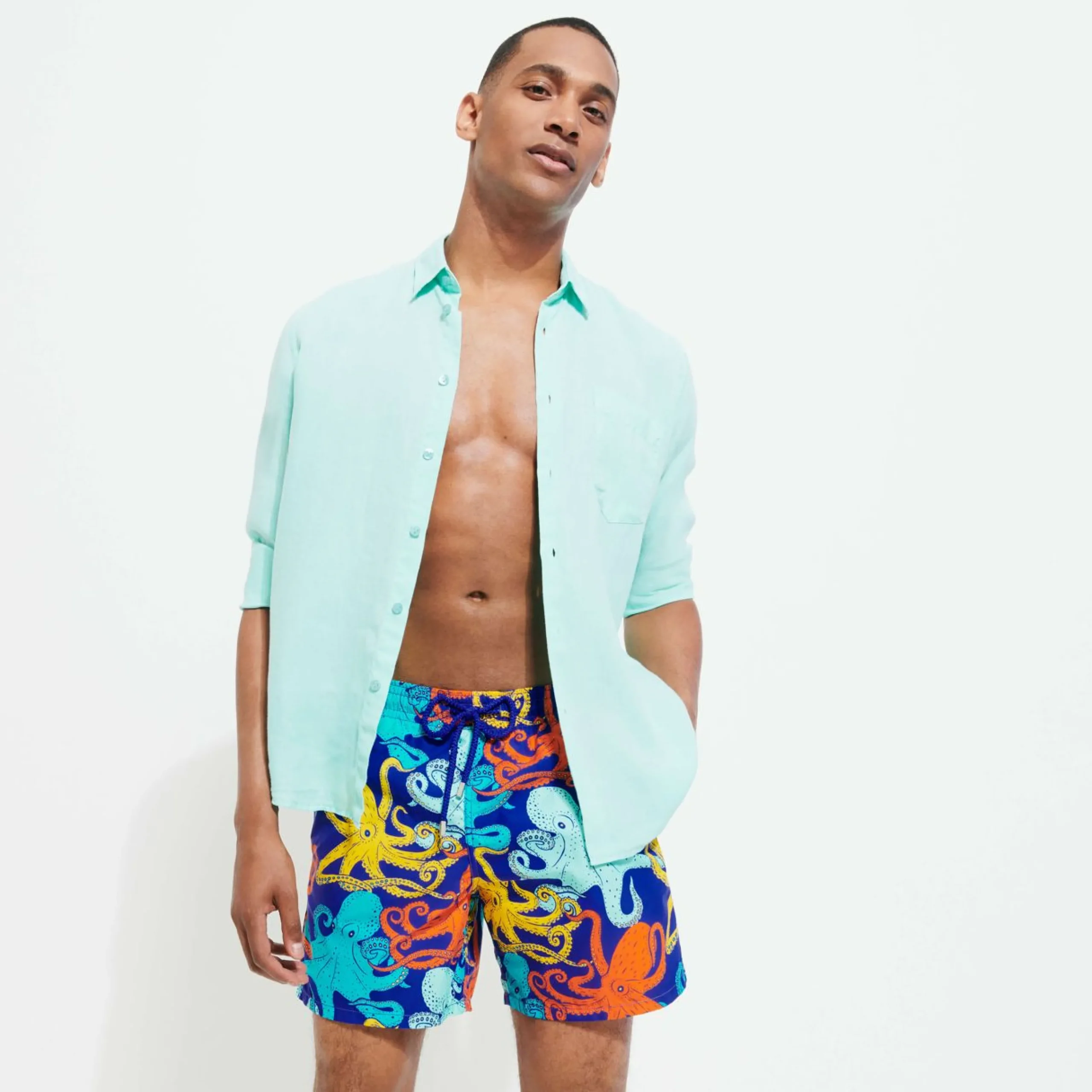 Homme Vilebrequin L'Iconique Moorea^Maillot De Bain Homme Octopussy