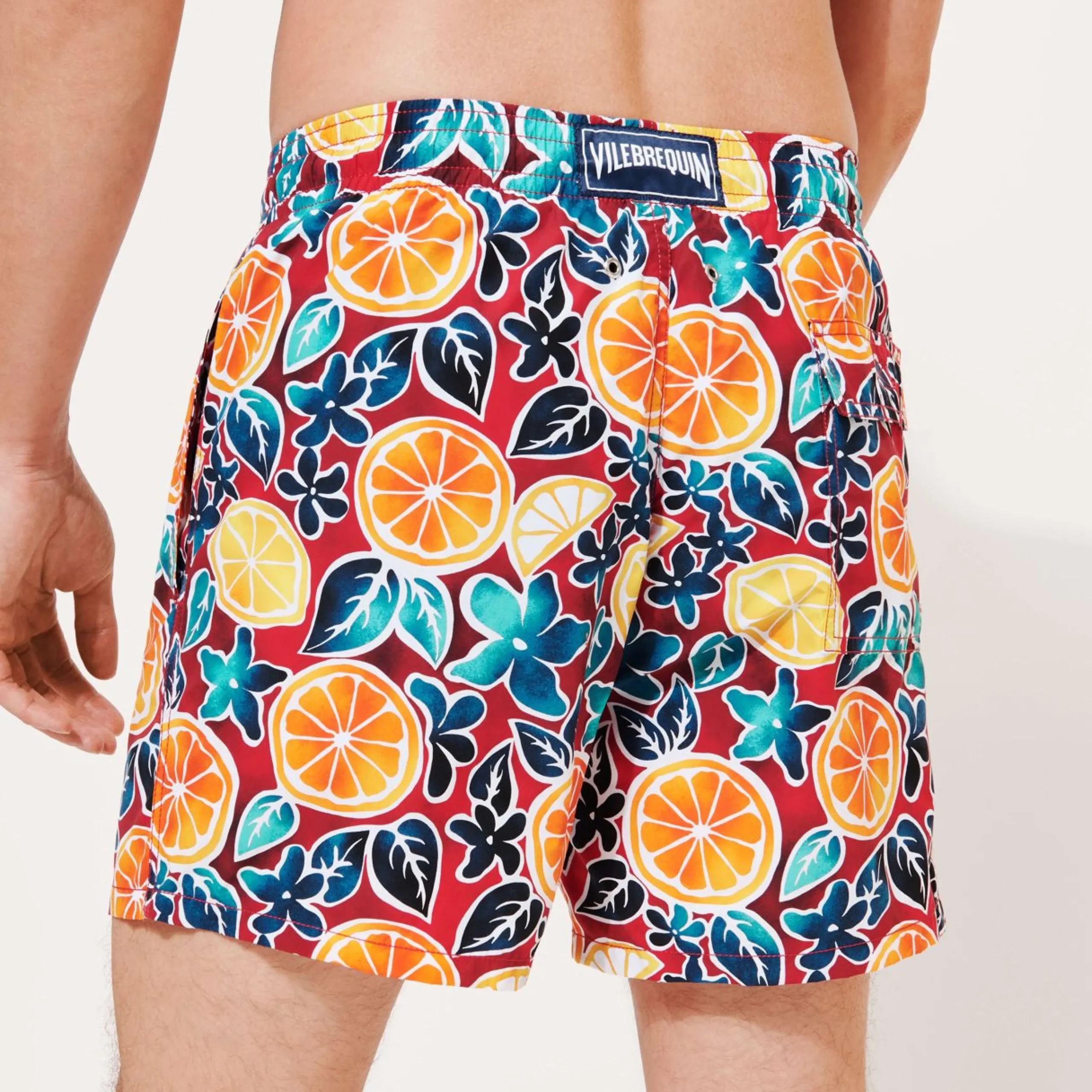 Homme Vilebrequin L'Iconique Moorea^Maillot De Bain Homme Presse Citron