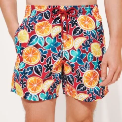Homme Vilebrequin L'Iconique Moorea^Maillot De Bain Homme Presse Citron