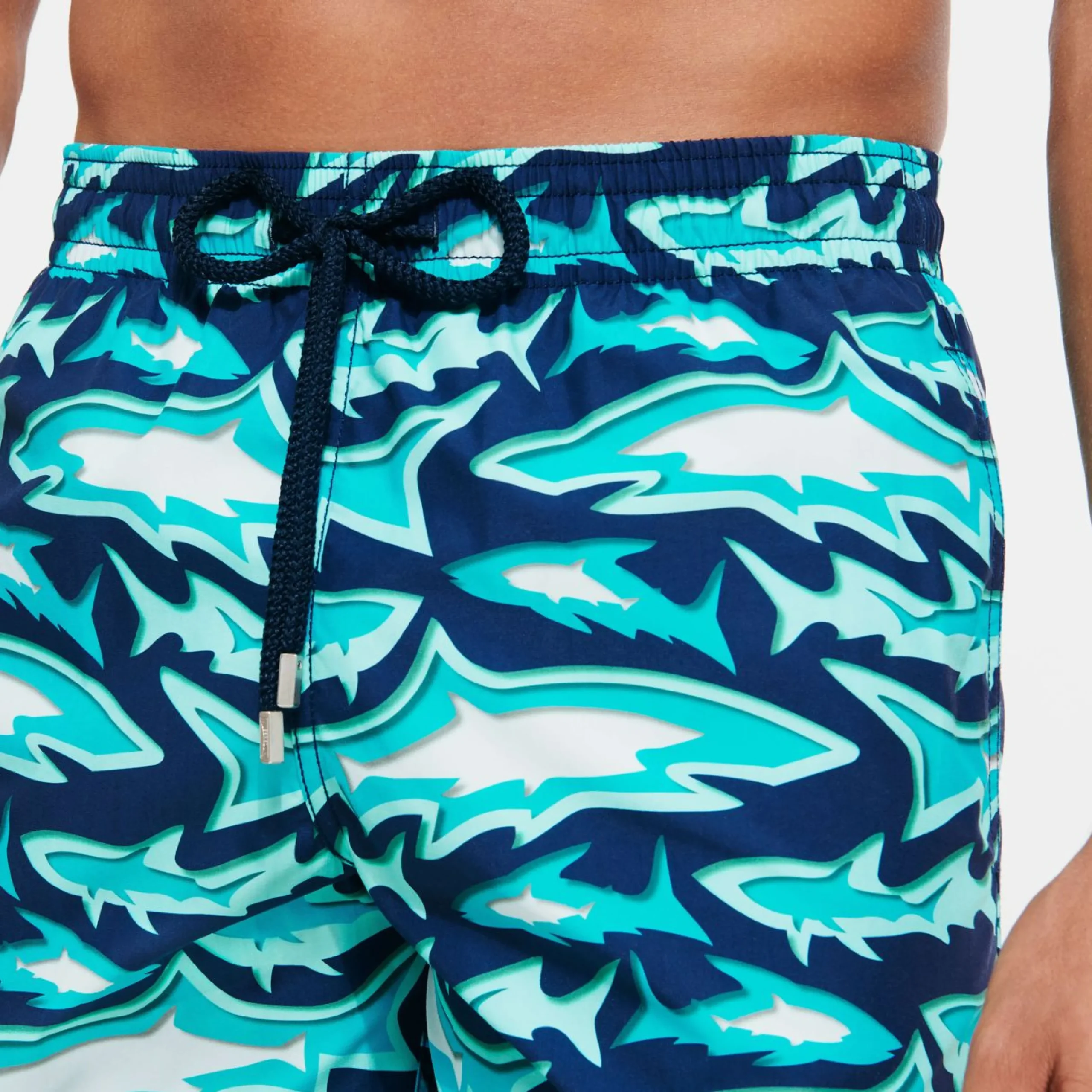 Homme Vilebrequin L'Iconique Moorea^Maillot De Bain Homme Requins 3D