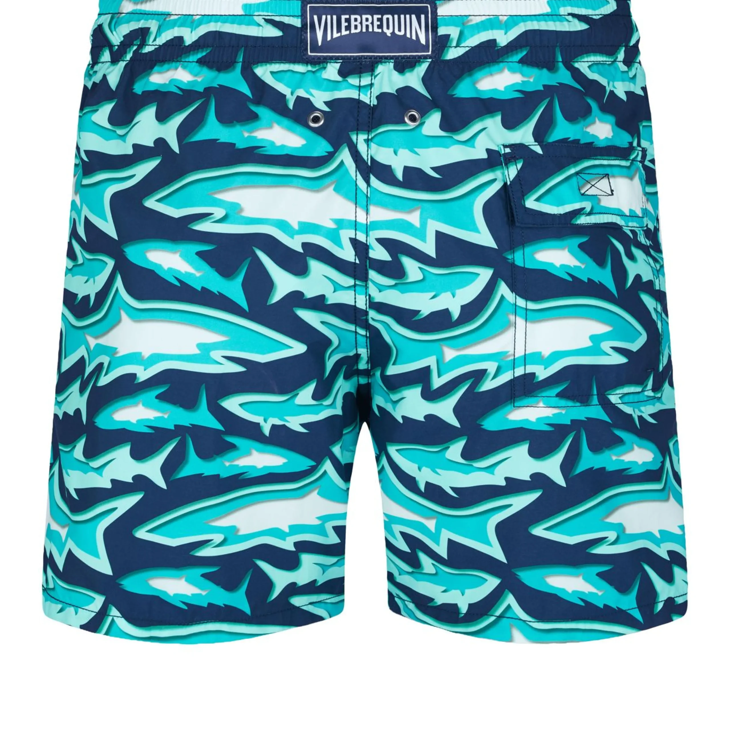 Homme Vilebrequin L'Iconique Moorea^Maillot De Bain Homme Requins 3D