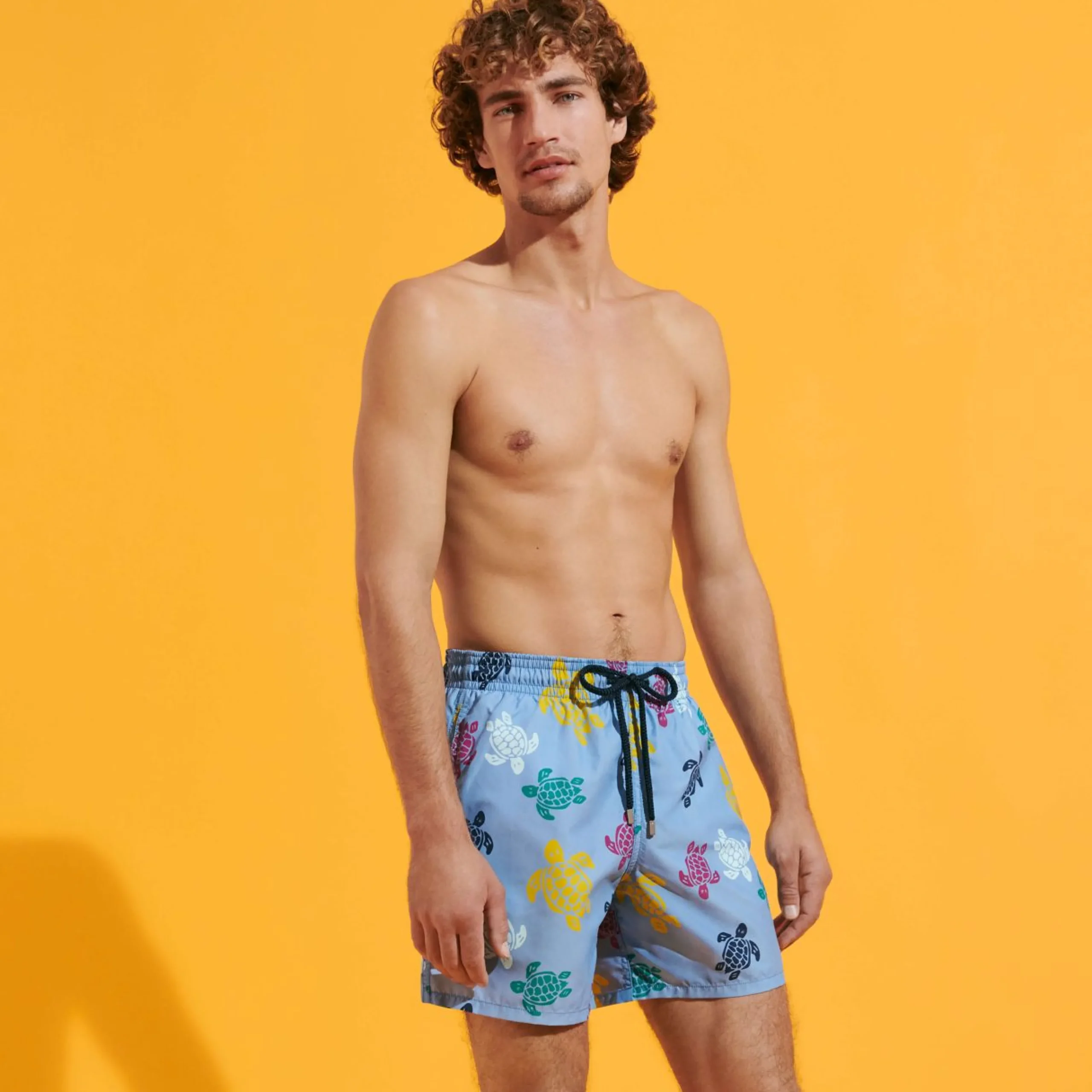 Homme Vilebrequin L'Iconique Moorea^Maillot De Bain Homme Ronde Des Tortues Multicolores