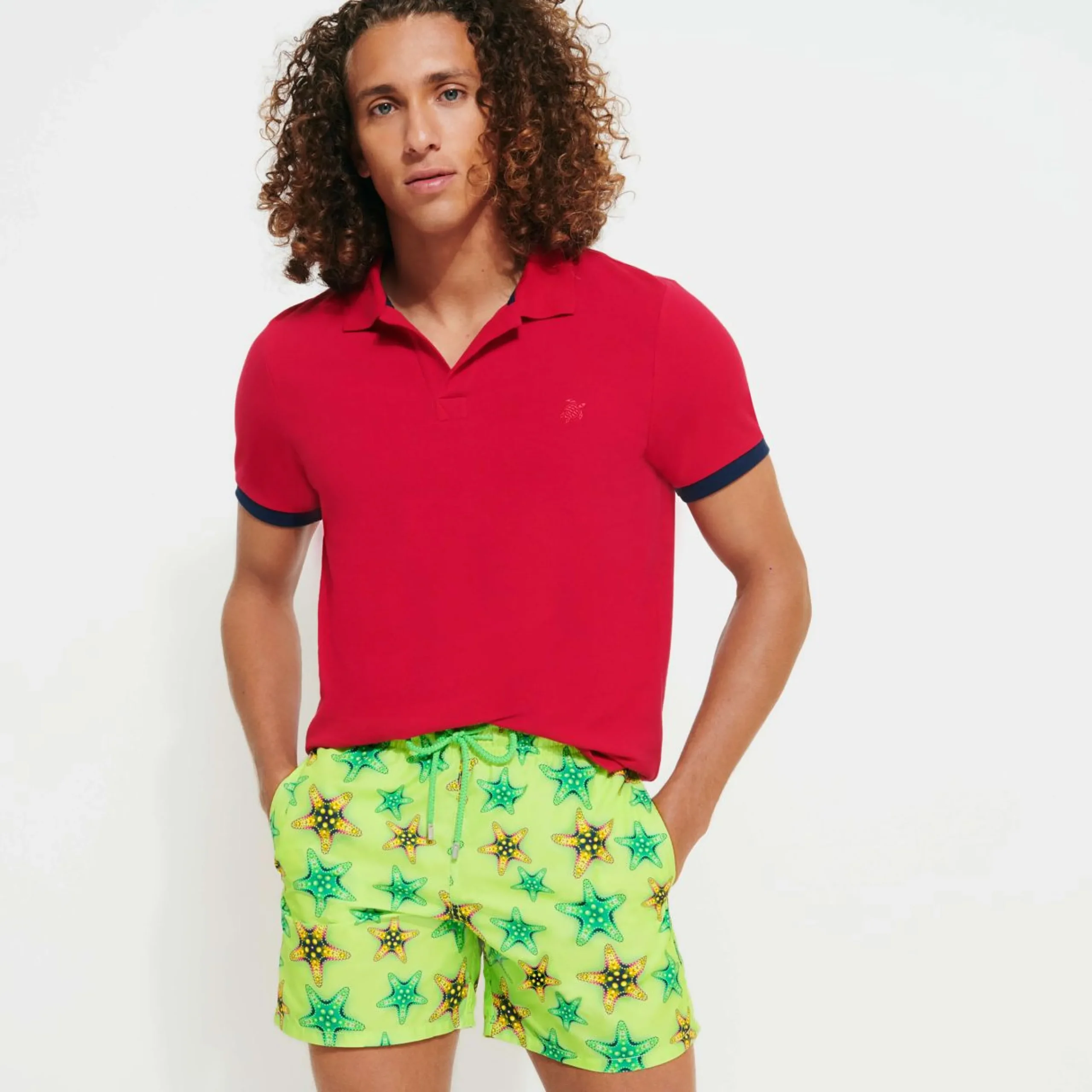 Homme Vilebrequin L'Iconique Moorea^Maillot De Bain Homme Starfish Candy