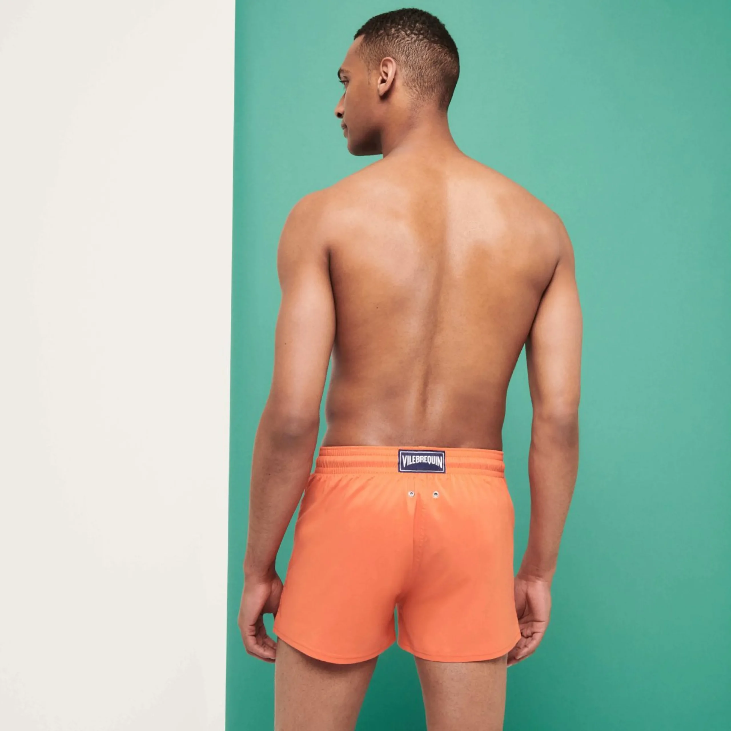 Homme Vilebrequin Le Court^Maillot De Bain Homme Stretch Court Uni