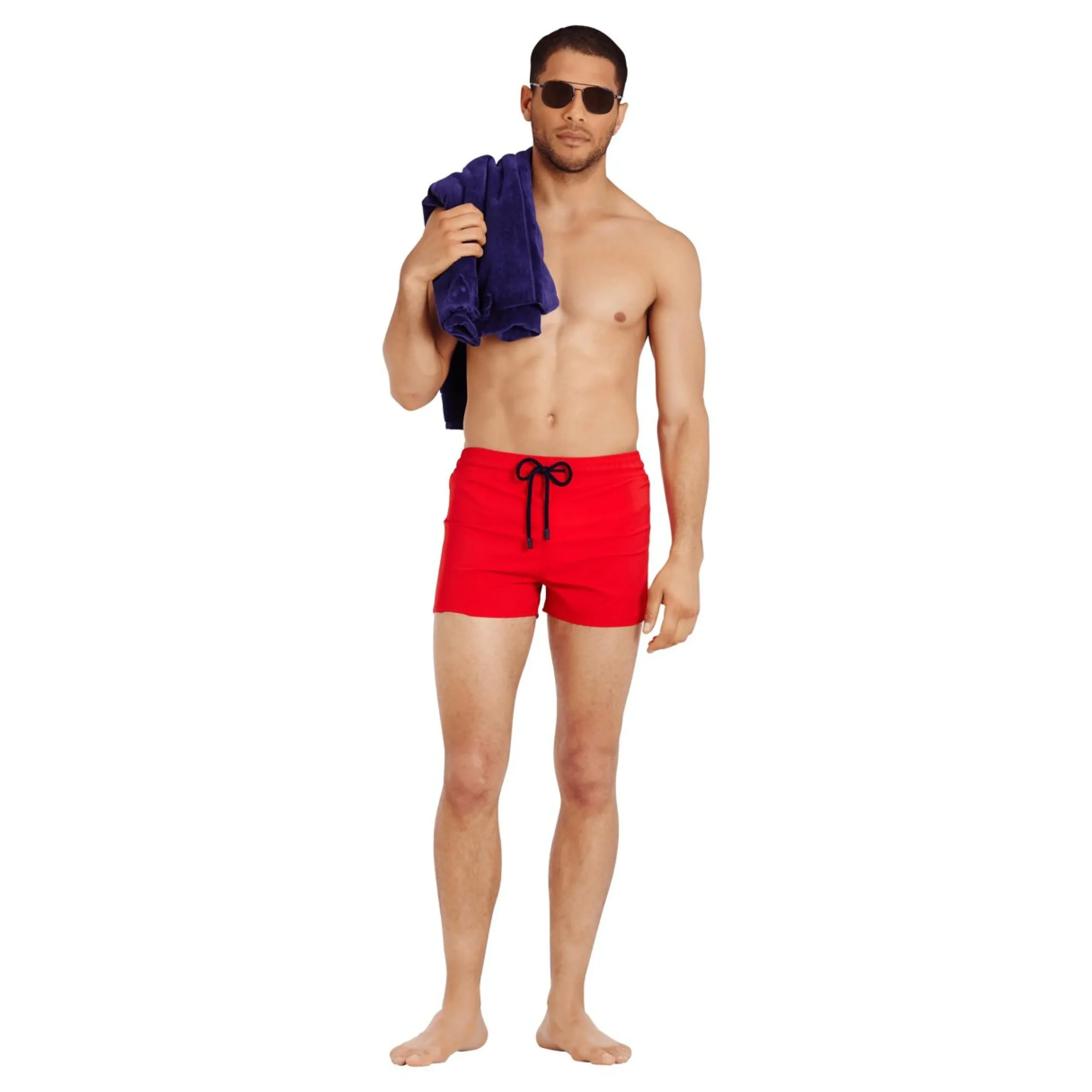 Homme Vilebrequin Le Court^Maillot De Bain Homme Stretch Court Uni