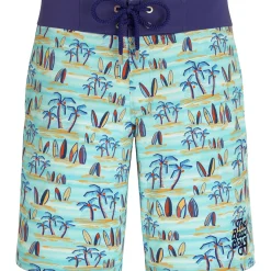 Homme Vilebrequin Le Long^Maillot De Bain Homme Stretch Palms & Surfs - X The Beach Boys