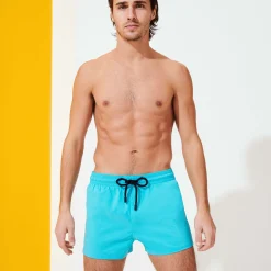 Homme Vilebrequin Le Court^Maillot De Bain Homme Stretch Court Uni